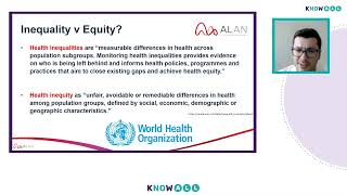 Introduction and background to health inequality