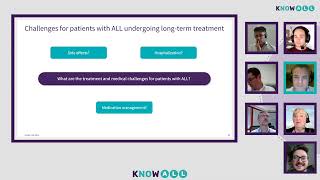 Challenges for patients with ALL undergoing long-term treatment