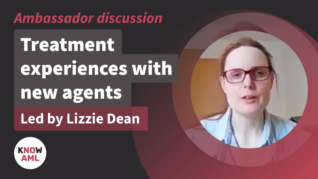 Treatment experiences with new agents, including therapy-related decisions and managing side effects
